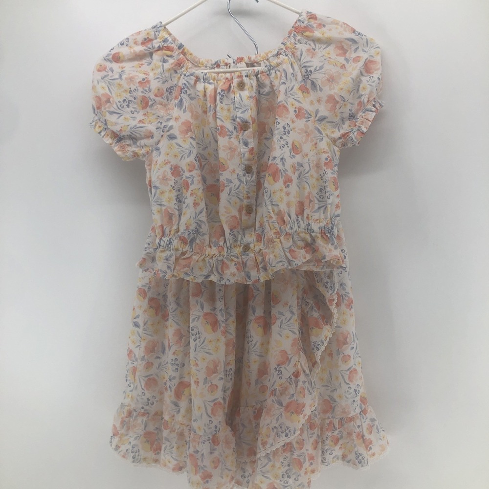 2 Piece Matching Tommy Bahama Girls Size 10 Lined Skirt & Top Soft Floral